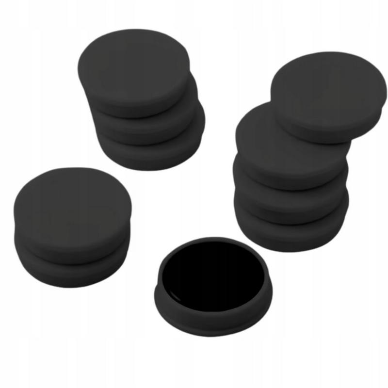 Magnesy Beczułki TRES - 20mm w kolorze czarnym