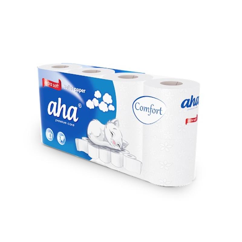 Papier toaletowy AHA extra soft Comfort  a 8 rolek