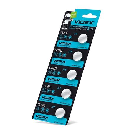 Bateria VIDEX-CR-1632-a 5 sztuk