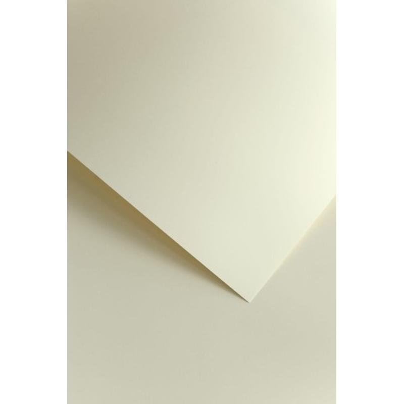 Papier wizytówkowy ozdobny GALERIA PAPIERU GŁADKI  120g/50ark. - kremowy  206802