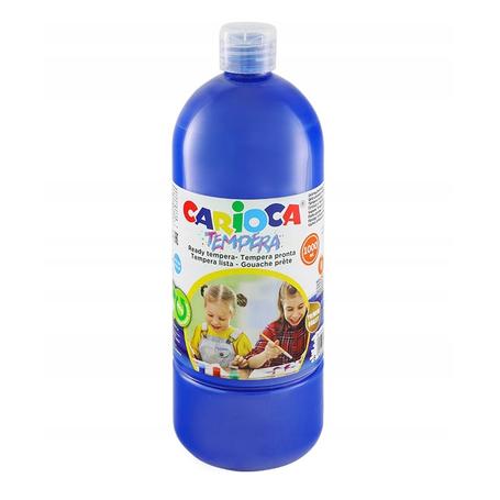 Farba tempera Carioca 1000ml granatowa