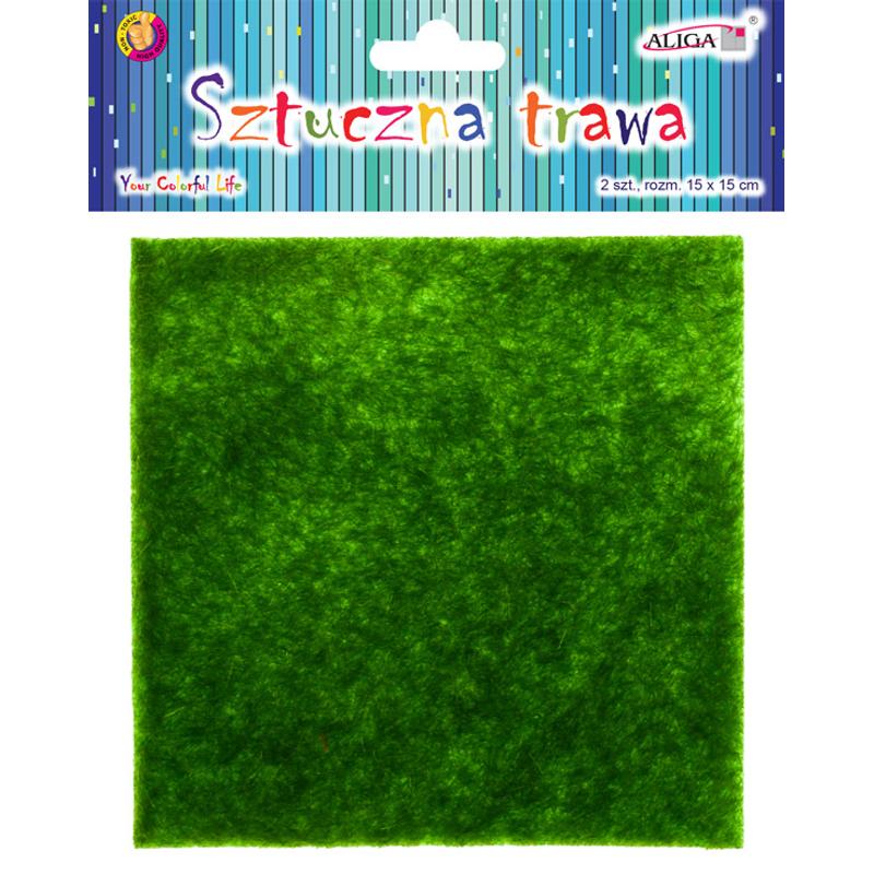 Trawa sztuczna 15x15 cm   a2ark. TR-9527