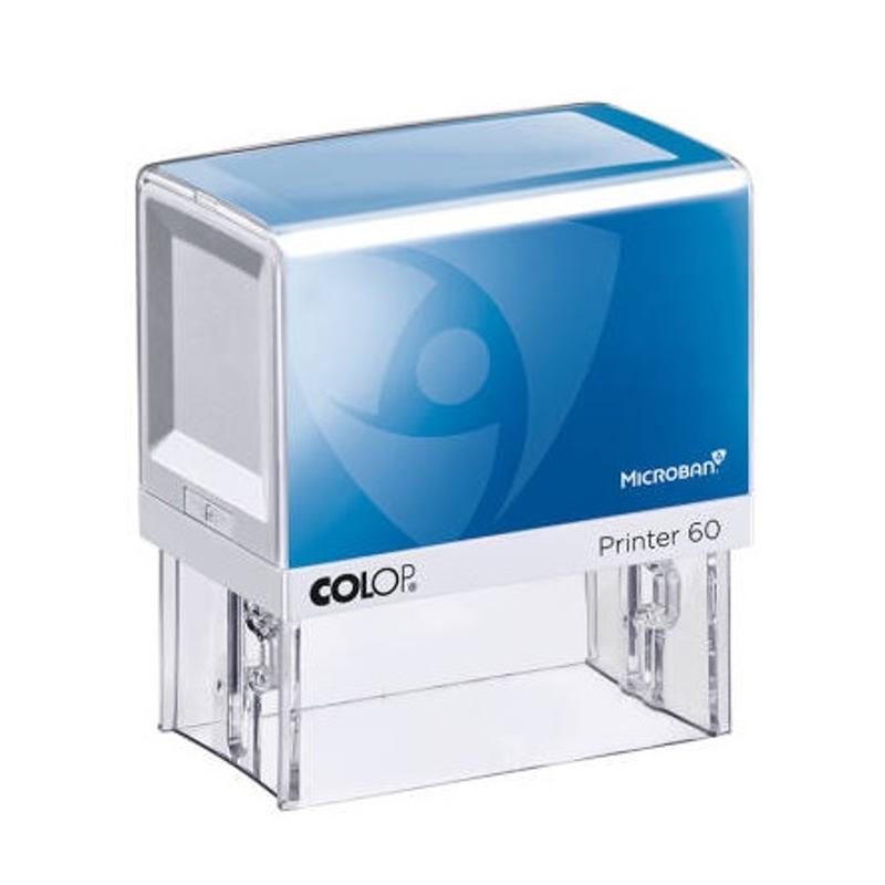 Automat do pieczątki bez gumki COLOP PRINTER IQ 60 poduszka nienasączona BLANCO