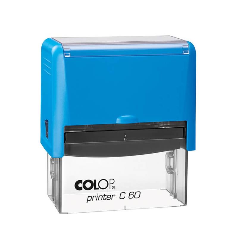Automat do pieczątki bez gumki COLOP PRINTER IQ 60 poduszka nienasączona BLANCO