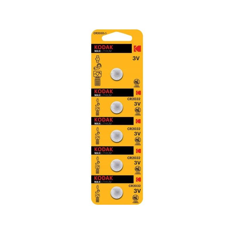 Bateria KODAK MAX LITHIUM CR2032 opakowanie a 5 sztuk