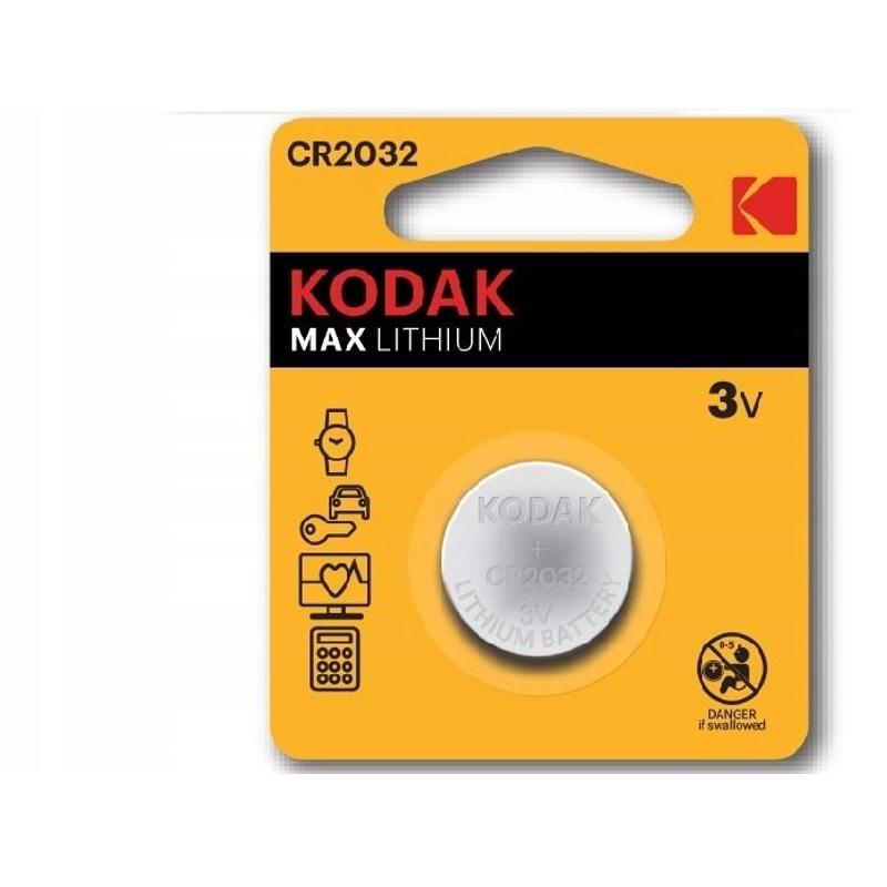 Bateria KODAK MAX LITHIUM CR2032 opakowanie a 5 sztuk