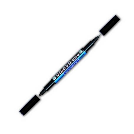 Marker Dwustronny GRANIT CD M830 Czarny