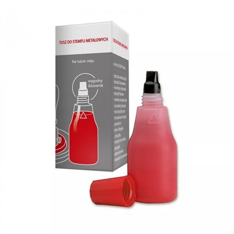 Tusz do stempli COLOP 25ml - metalowych na bazie oleju - czarny