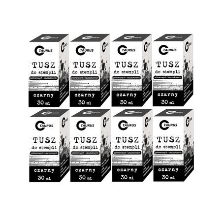 Tusz do stempli TAURUS 30ml  Czarny