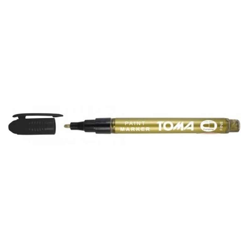 Marker olejowy TOMA cienki TO-441 Złoty
