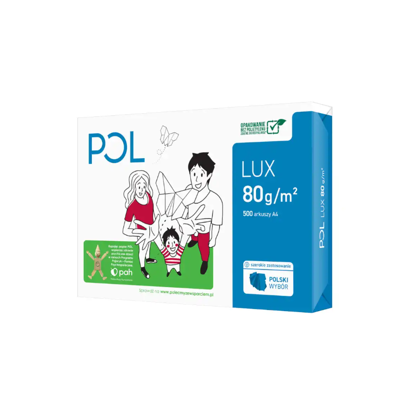 Papier ksero A4 POLLUX  80g a 500ark.