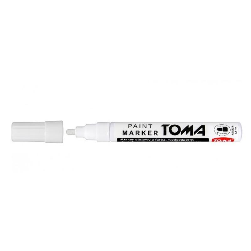 Marker olejowy TOMA TO-440 Biały
