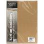 Papier wizytówkowy ozdobny GALERIA PAPIERU KRAFT jasnobrązowy 270g/m2  a 20ark. 204423