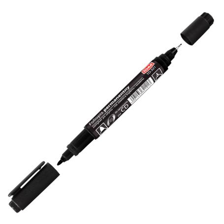 Marker Dwustronny TOMA CD TO-321 Czarny