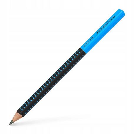 Ołówek FABER CASTELL FC Grip Two One JUMBO - czarnoniebieski