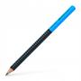 Ołówek FABER CASTELL FC Grip Two One JUMBO - czarnoniebieski