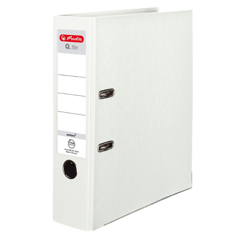 Segregator A4 8cm HERLITZ Biały