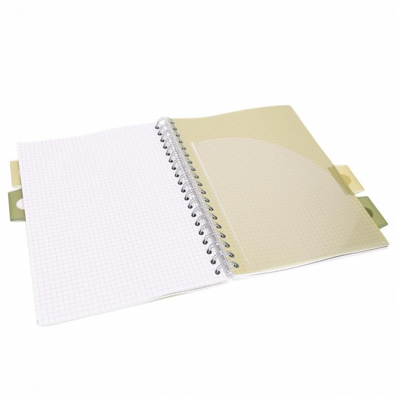 Kołozeszyt A5 100k PUKKA PAD Project Book - 3117(SM)-WPC - zielono