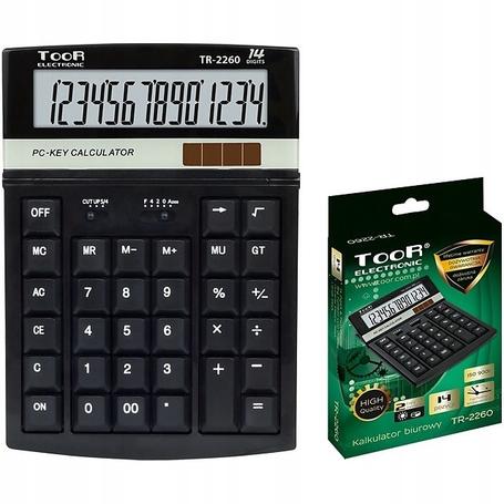 Kalkulator TOOR Electronic TR-2260 - czarny