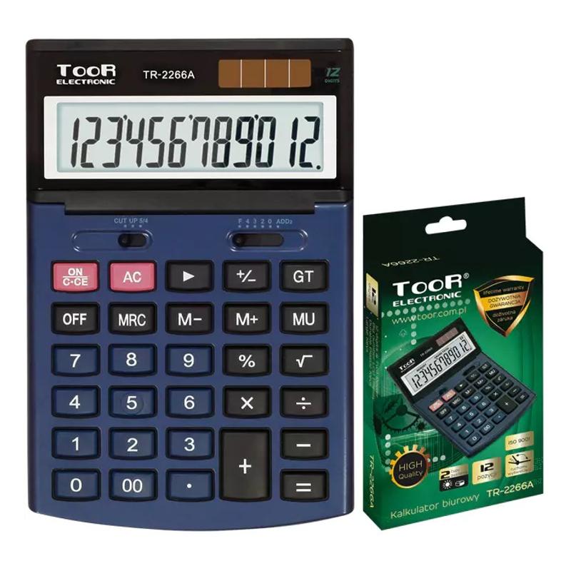 Kalkulator TOOR Electronic TR-2266 - czarny