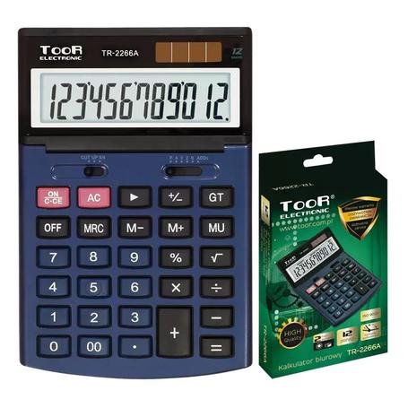 Kalkulator TOOR Electronic TR-2266 - czarny