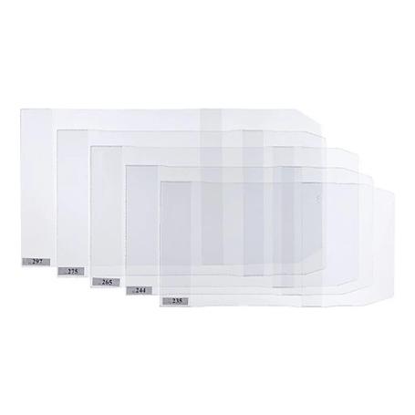 Okładka na podręcznik R5 KALPI regulowana  1szt. - BEZBARNWA  (262mm x 414/440mm)