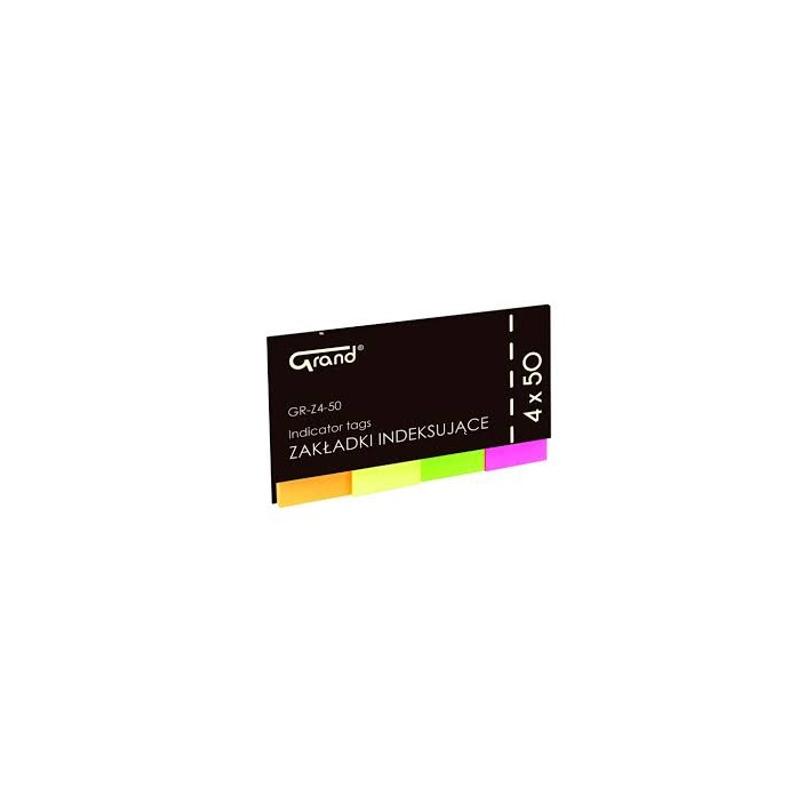 Zakładki indeksujące 20x50mm GRAND GR-Z4-50