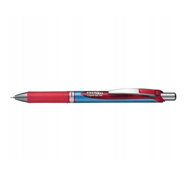 Pióro PENTEL Gel  BLN 75 CZERWONE