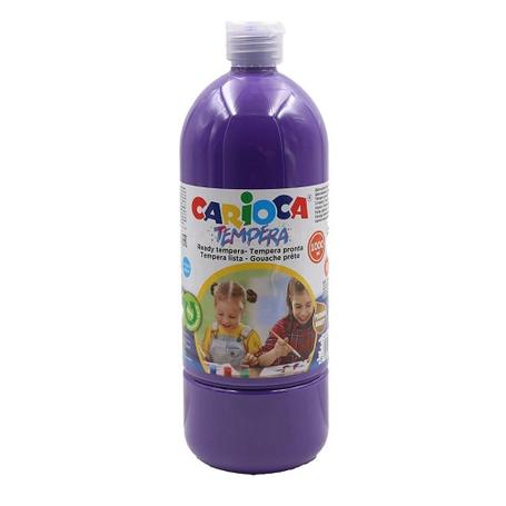 Farba tempera Carioca 1000ml fioletowa