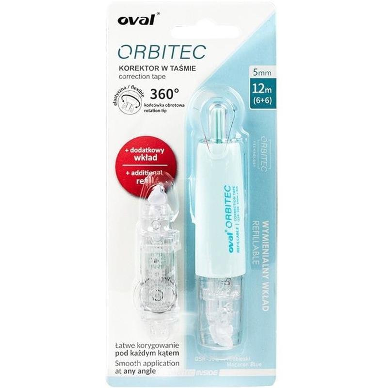 Korektor w taśmie OVAL ORBITEC 360* 160-2401 5mm x 12m