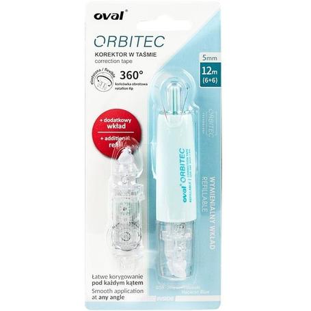 Korektor w taśmie OVAL ORBITEC 360* 160-2401 5mm x 12m