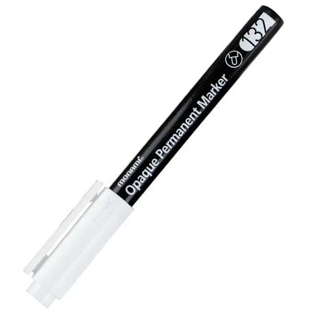 Marker MONAMI opaque 132 - biały do znakowania opon