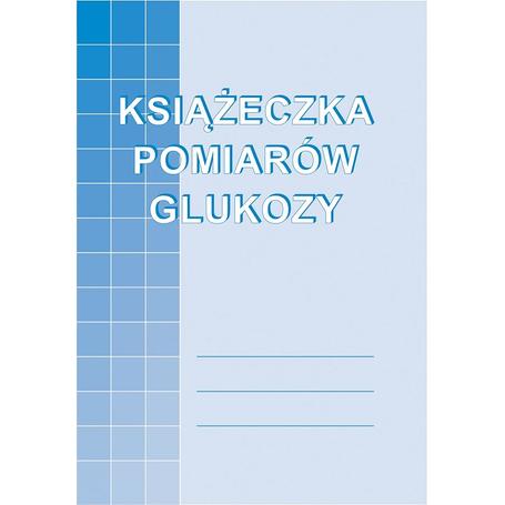 Druk Dzienniczek pomiaru glukozy M-915-5