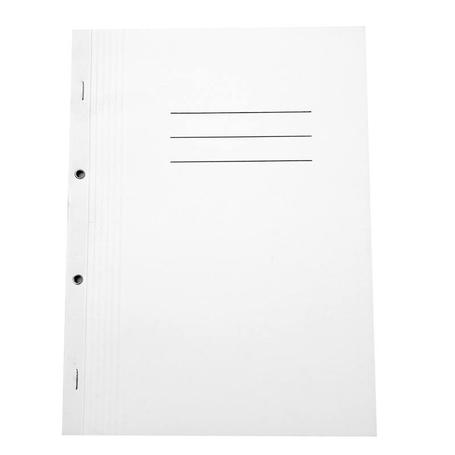 Skoroszyt papierowy Barbara A4 oczkowy, biały 250g - pełny 1/1
