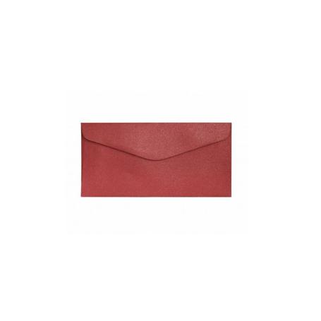 Koperta ozdobna DL Pearl czerwony a 10szt. 280138