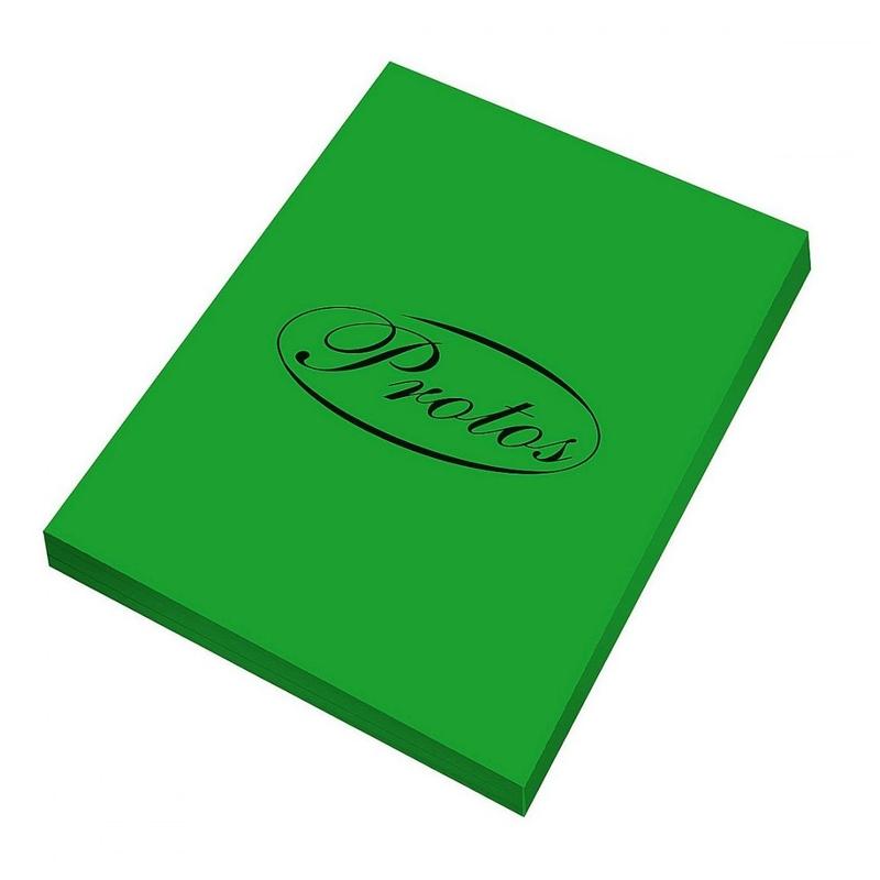 Papier A4 kolor  50 arkuszy PROTOS zielony  160g