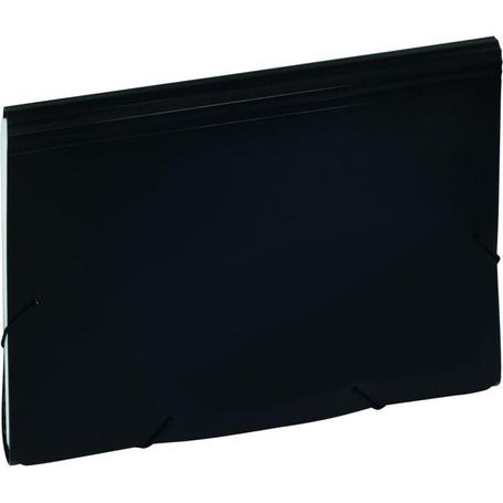 Teczka harmonijkowa  13  przegródek  A4 GRAND PP - czarny