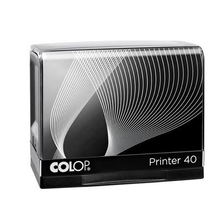 Automat do pieczątki bez gumki COLOP PRINTER IQ 40 poduszka nienasączona BLANCO        9004362488439