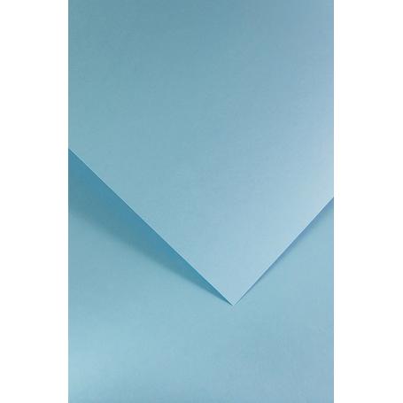 Papier wizytówkowy ozdobny GALERIA PAPIERU GŁADKI  210g/20ark. niebieski satynowy 205508