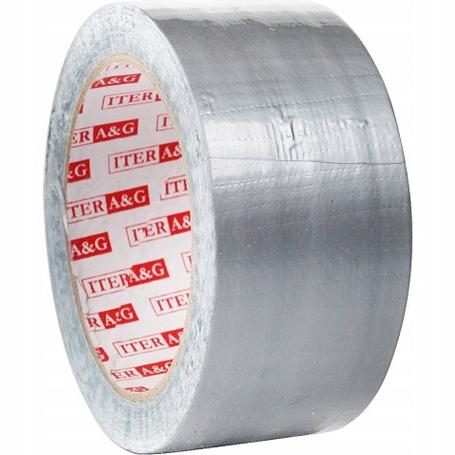 Taśma srebrna A&G - 48x10m