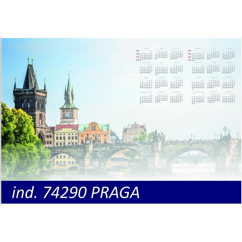 Podkład na biurko z listwą TYPOGRAF 580mm x 400mm DUBAI  74290