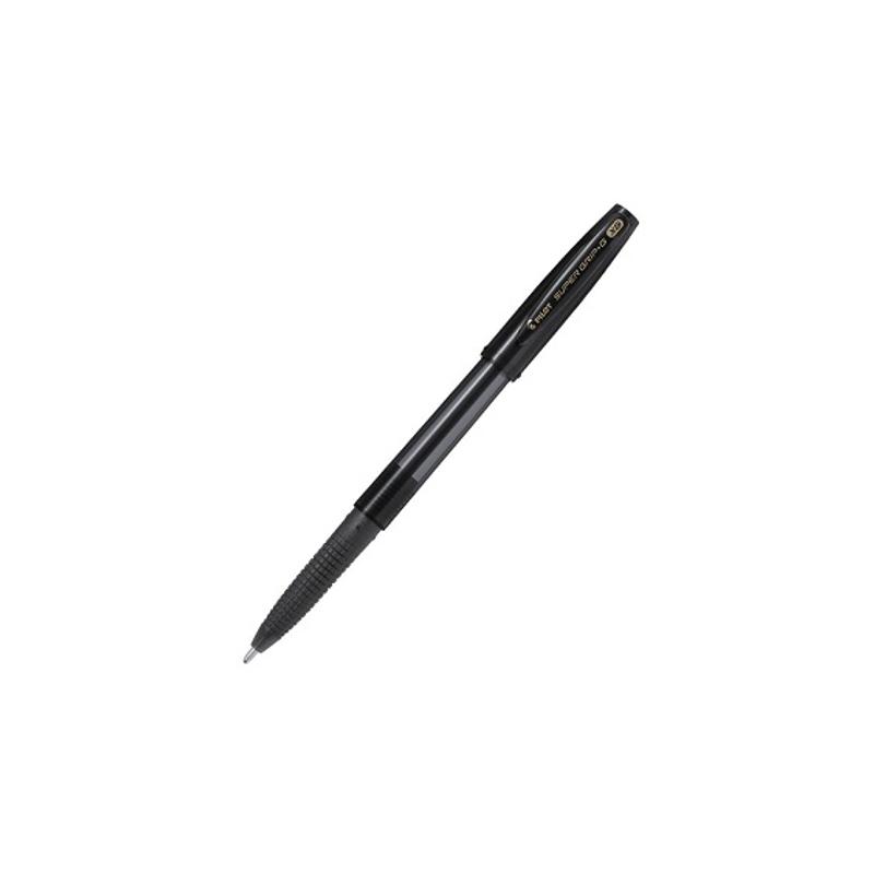 Długopis PILOT  Super Grip XB 1,60 ze skuwką CZARNY