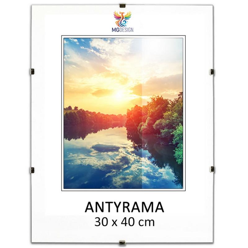 Antyrama 30x40 plexi