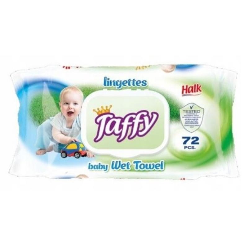 Chusteczki nawilżające TAFFY 72 szt