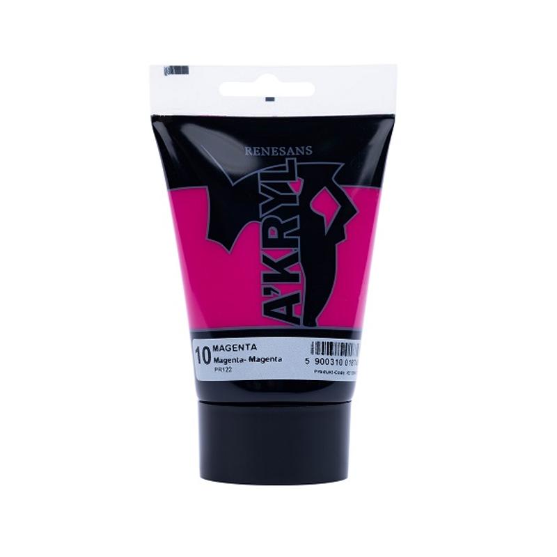 Farba akrylowa A’kryl RENESANS 100ml – magenta