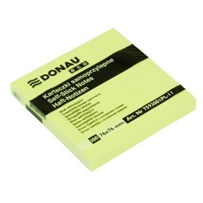 Notes samoprzylepny 76x76  DONAU - 100 kartek