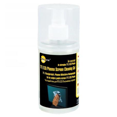 Żel YELLOW ONE do czyszczenia ekranów 200ml + ściereczka z mikrofibry