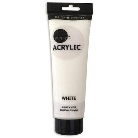 Farba akrylowa Simply Acrylic 250ml - white