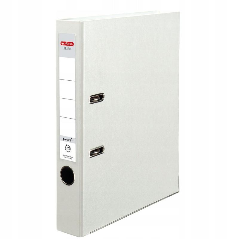Segregator A4 5cm HERLITZ Biały