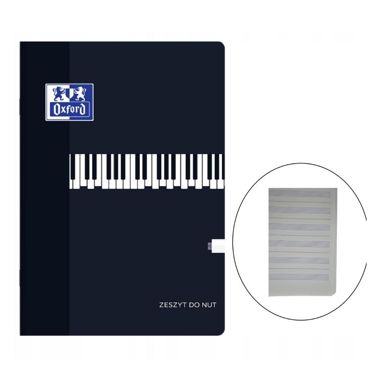 Zeszyt do nut A4 32k  linia - OXFORD